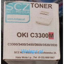 Toner zamiennik do OKI c3300 c3400 magenta OKI-43459330